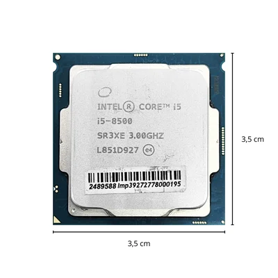 Processador Intel Core i58500 8 Geraço 41GHZ 9MB