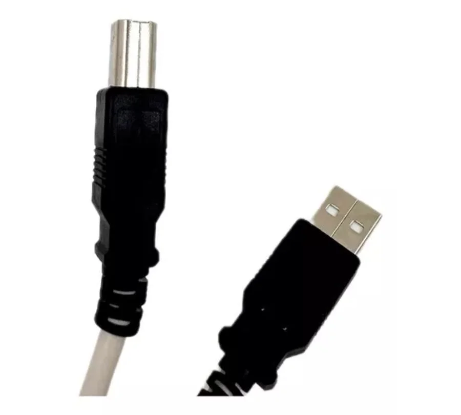 Imagem 2 de 3 do produto Cabos Usb Impressora 2.0 - 2m - Branco
