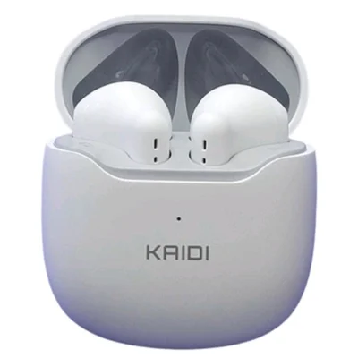 Fone De Ouvido Sem Fio Bluetooth Kaidi 770 Branco Longa Duração Kaidi Tws Kd 770 15