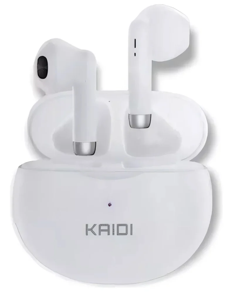 Fone De Ouvido Sem Fio Bluetooth Kaidi 770 Branco Longa Duração Kaidi Tws Kd 770 4