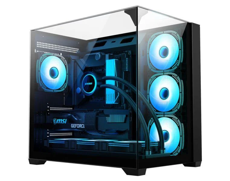 Gabinete Aquário K-mex Mega Shark Cg-01fd Sem Fonte
