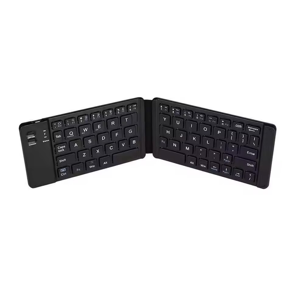 Teclado Recarregável Dobrável Para Ipad Móvel Tablet Notebook Escritório Mini Teclado Dobrável Sem Fio Bluetooth