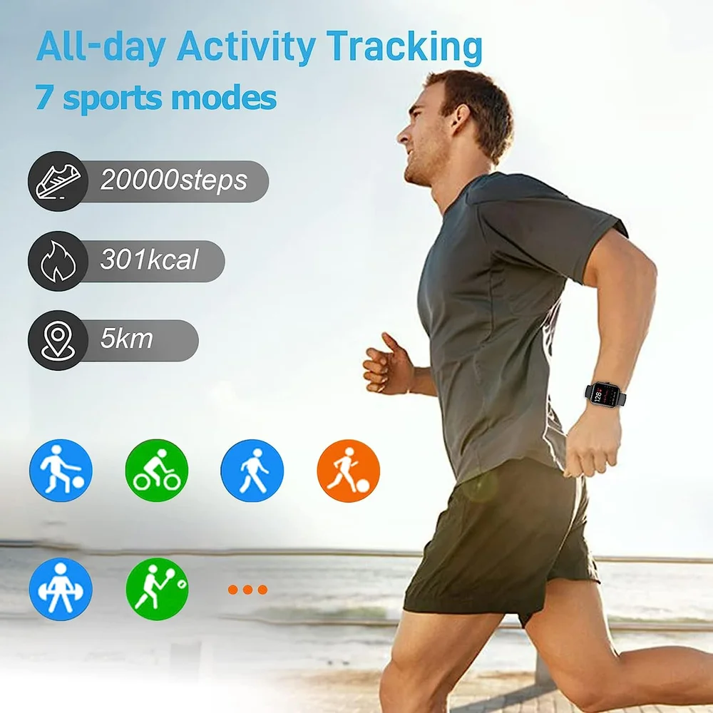 Imagem 4 de 5 do produto Relógio Smartwatch Hw22 Bluetooth Com Tela Full Hd, Notificações E Multiira Removível Cor:rosa