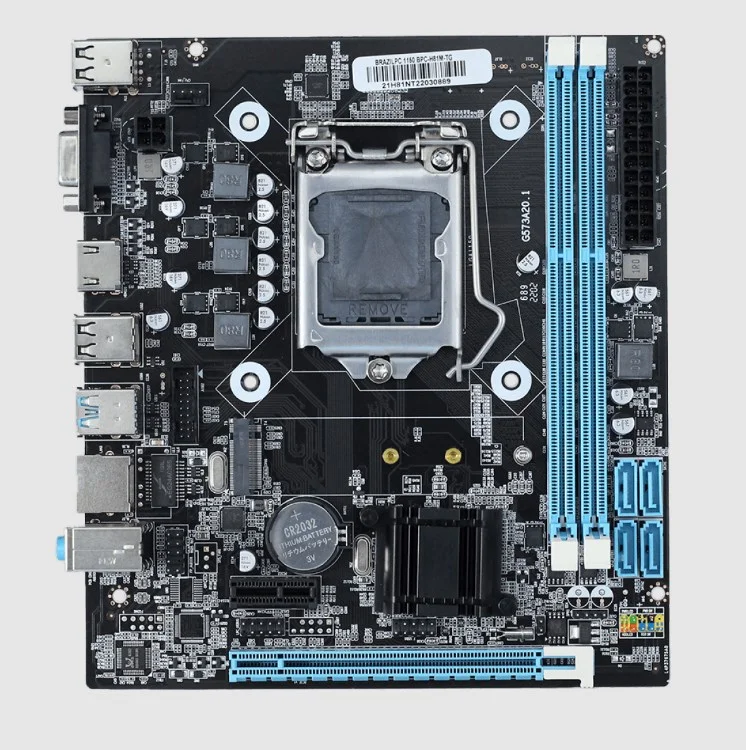 Placa Mãe Brazil PC H81 Intel LGA  1150 H81 M.2 4