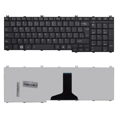 Teclado Para Notebook Toshiba Satellite C655-s5056 Abnt2 Preto