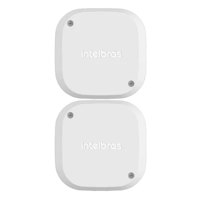 Kit 2 Caixas Organizadora De Plugs E Passagem De Cabo Para Cftv Vbox 1100 Intelbras