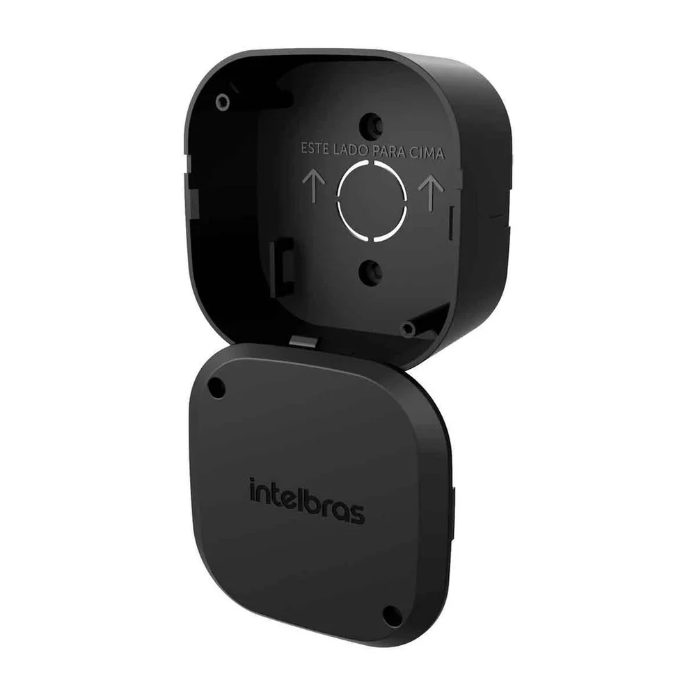 Imagem 5 de 5 do produto Kit 18 Caixas Organizadoras De Plugs E Passagem De Cabo Cor Preta P/ Cftv Vbox 1100 Black Intelbras
