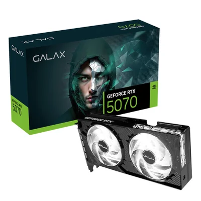 Placa De Vídeo RTX 5070 1 Click Oc 2x Nvidia Galax, 12GB, 192 Bits, 3x Displayport/HDMI - 57non7mdbroc