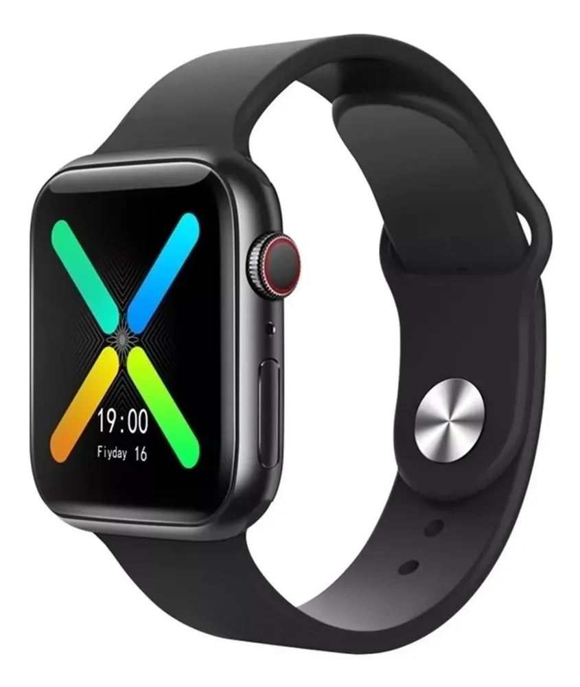 Imagem 1 de 5 do produto Relógio Smartwatch X8 Digital Bluetooth Masculino E Feminino Com Monitor De Saúde Cor:rosa.