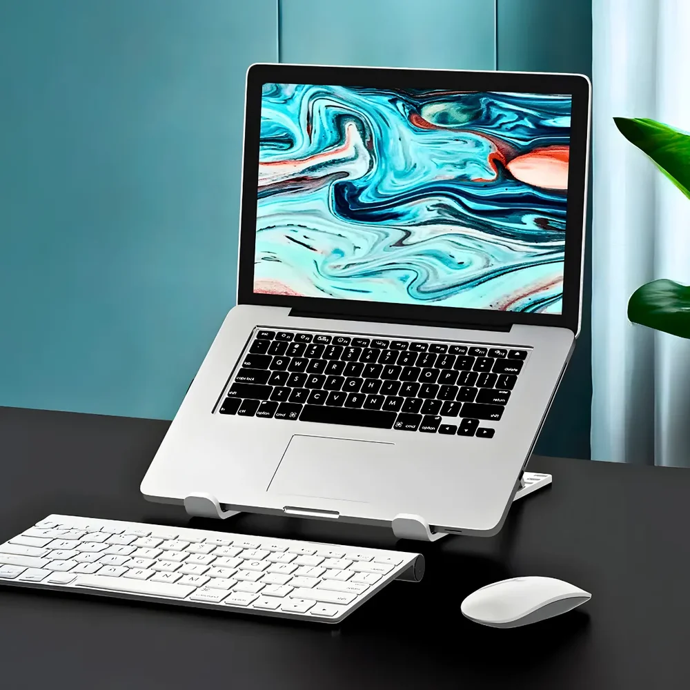 Imagem 4 de 5 do produto Suporte Notebook Ajustável Base Tablet Netbook Ergonômico.