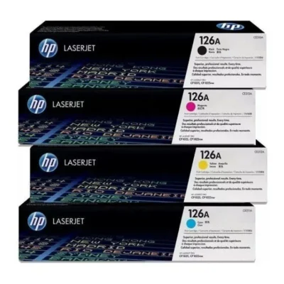 Kit 4x Toner 126a Cp1025 Cp1020 M175a B+c+y+m