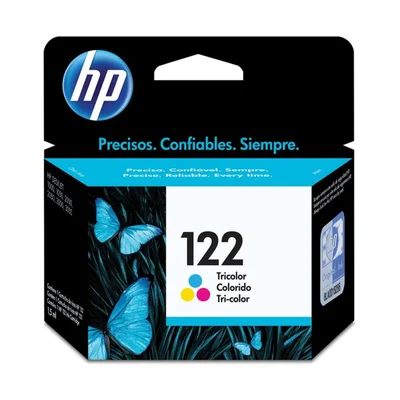 Cartucho De Tinta Hp 122 Ch562hb 1000 J110a 2000 J210a 2050 J510a 3050 J610a Colorido