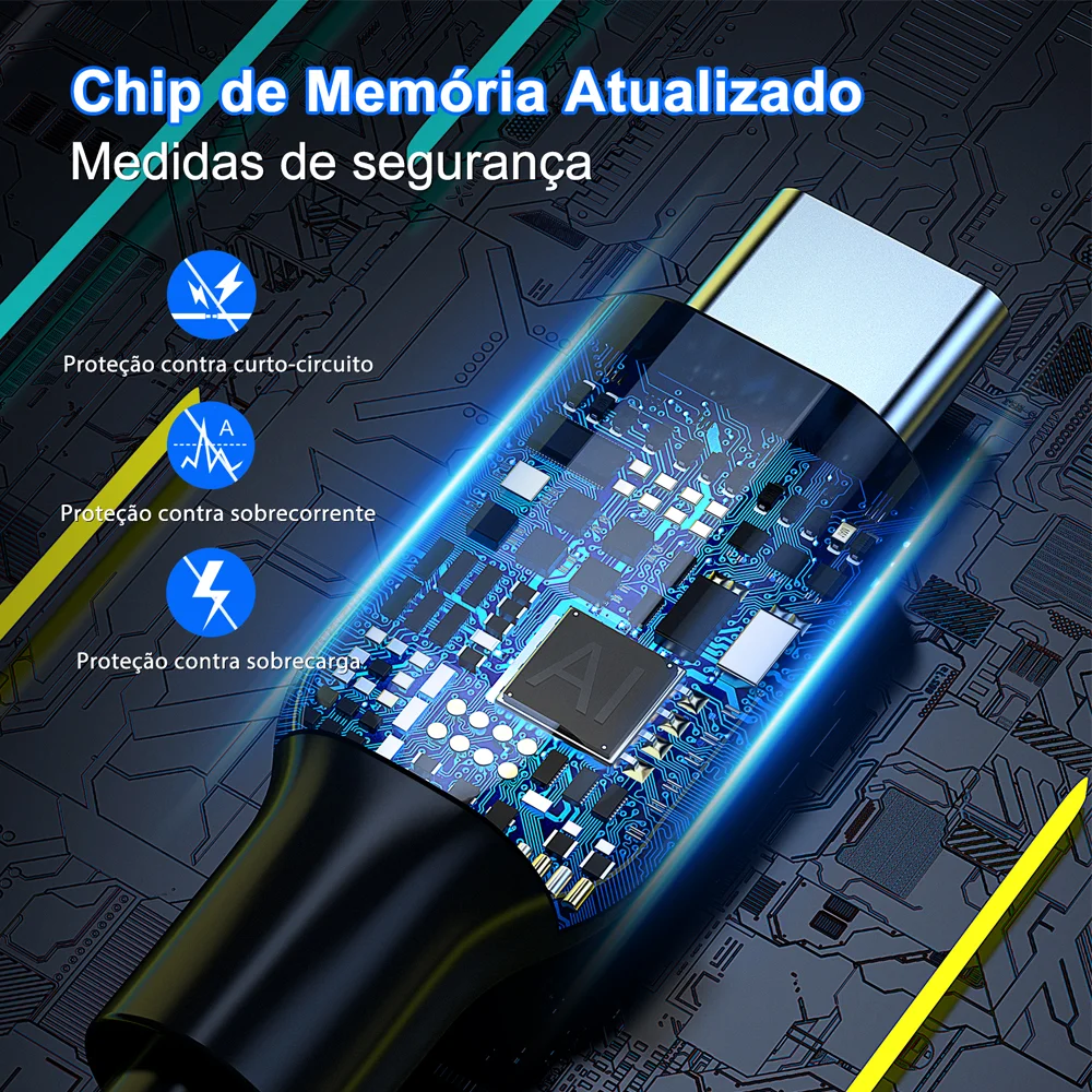 Imagem 4 de 5 do produto Cabo Usb C Para Usb A 1hora 2.1a Macho 1 Metro Preto