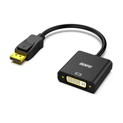 Adaptador Benfei Displayport P/dvi-d Single Link Preto
