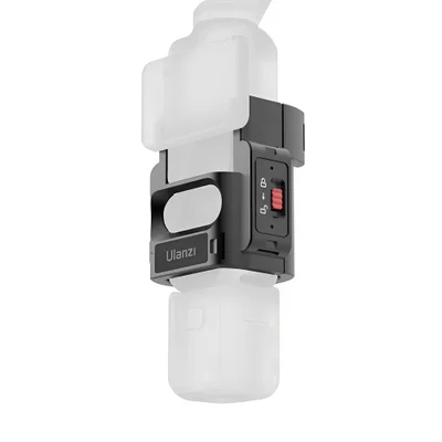 Adaptador Expansão Ulanzi Pk-06 Dji Osmo Pocket 3 Preto