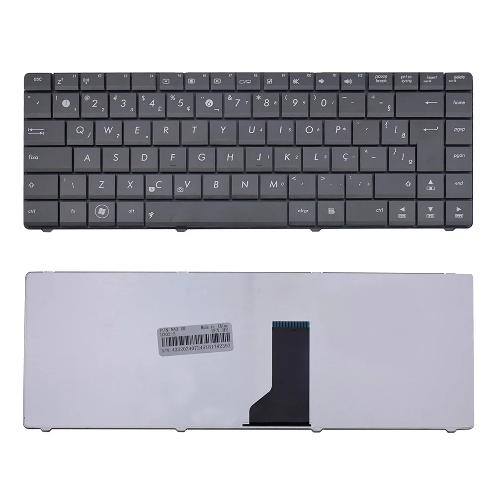 Teclado Para Notebook Asus X Series X44 X44c U31 A42 A83 K42 K43 N43 Teclado Para Notebook Asus X Series X44 X44c U31 A42 A83 K42 K43 N43