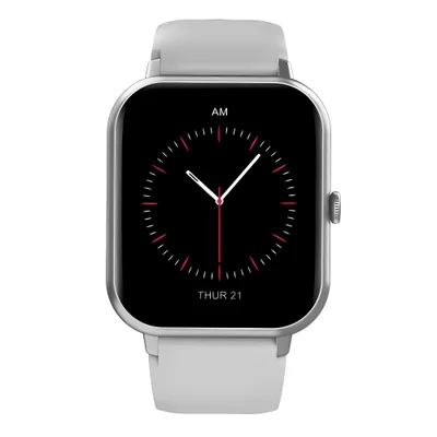Relógio Smartwatch Zwear Zl54cj Tela 1.8 Pol. Prata