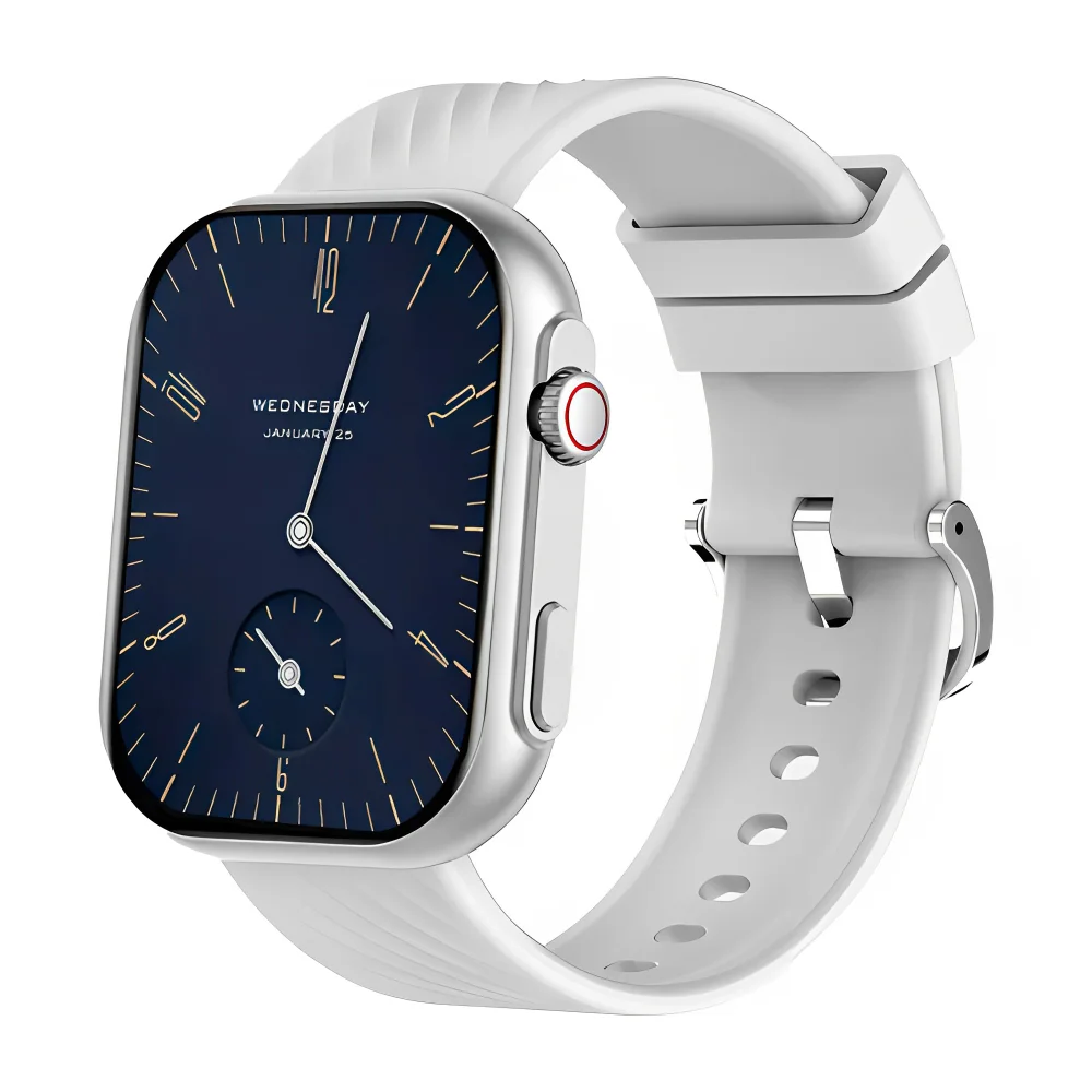 Relógio Smartwatch Zwear Zw03 Tela 2.3 Pol. Prata 4