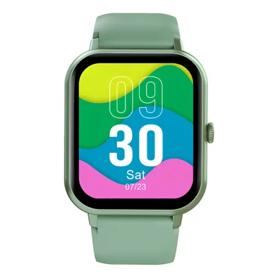 Relógio Smartwatch Bluetooth Zwear Tela 1.83 Pol. Verde