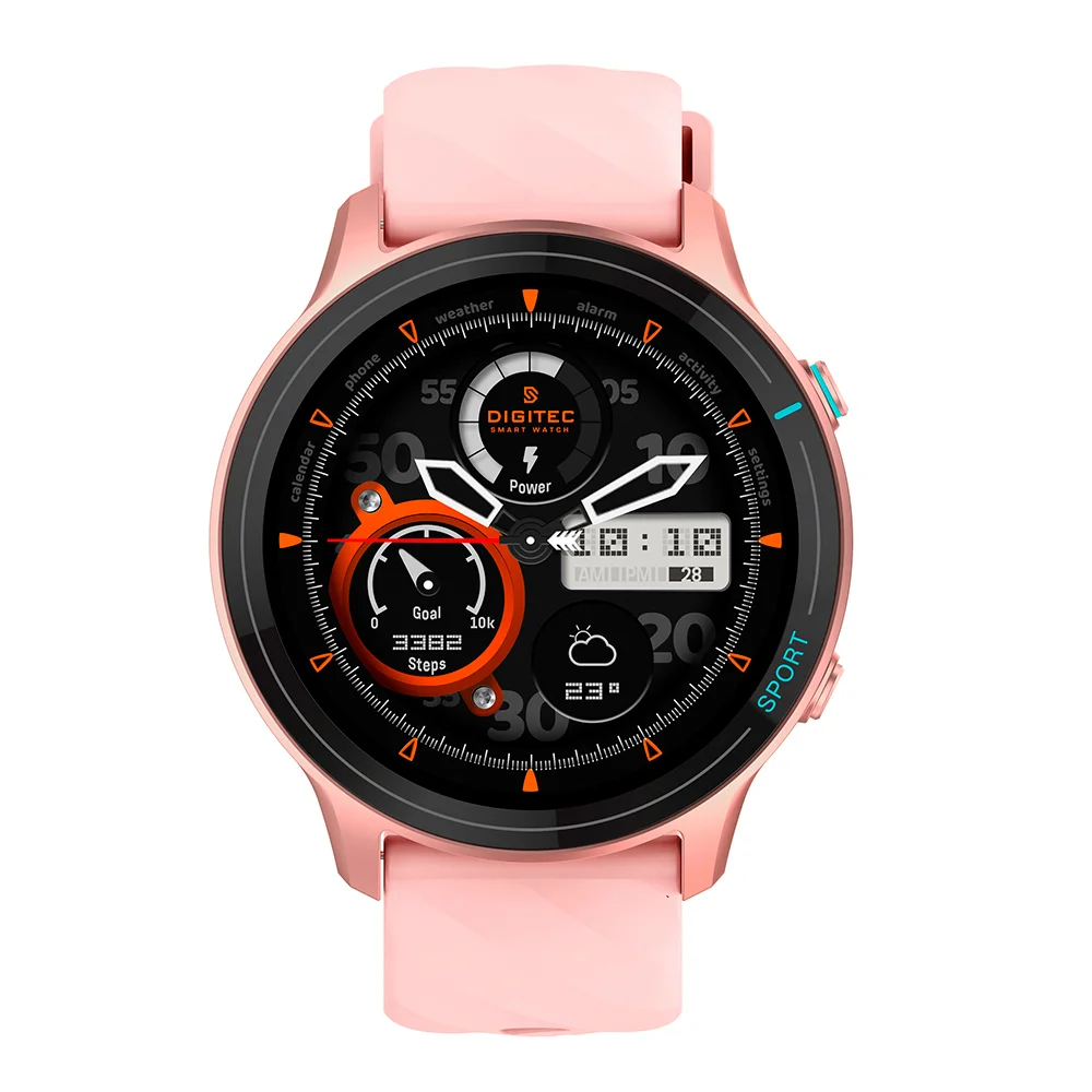 Imagem 3 de 5 do produto Relógio Inteligente Zwear Smartwatch Bluetooth Rosa