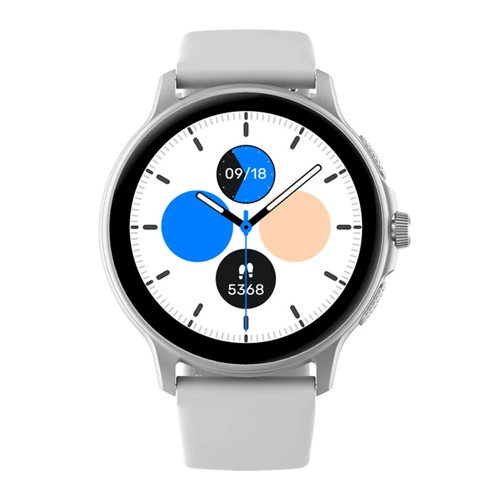 Relógio Smartwatch Zwear Z121 Bt 5.3 Tela 1,4 Pol Prata 4