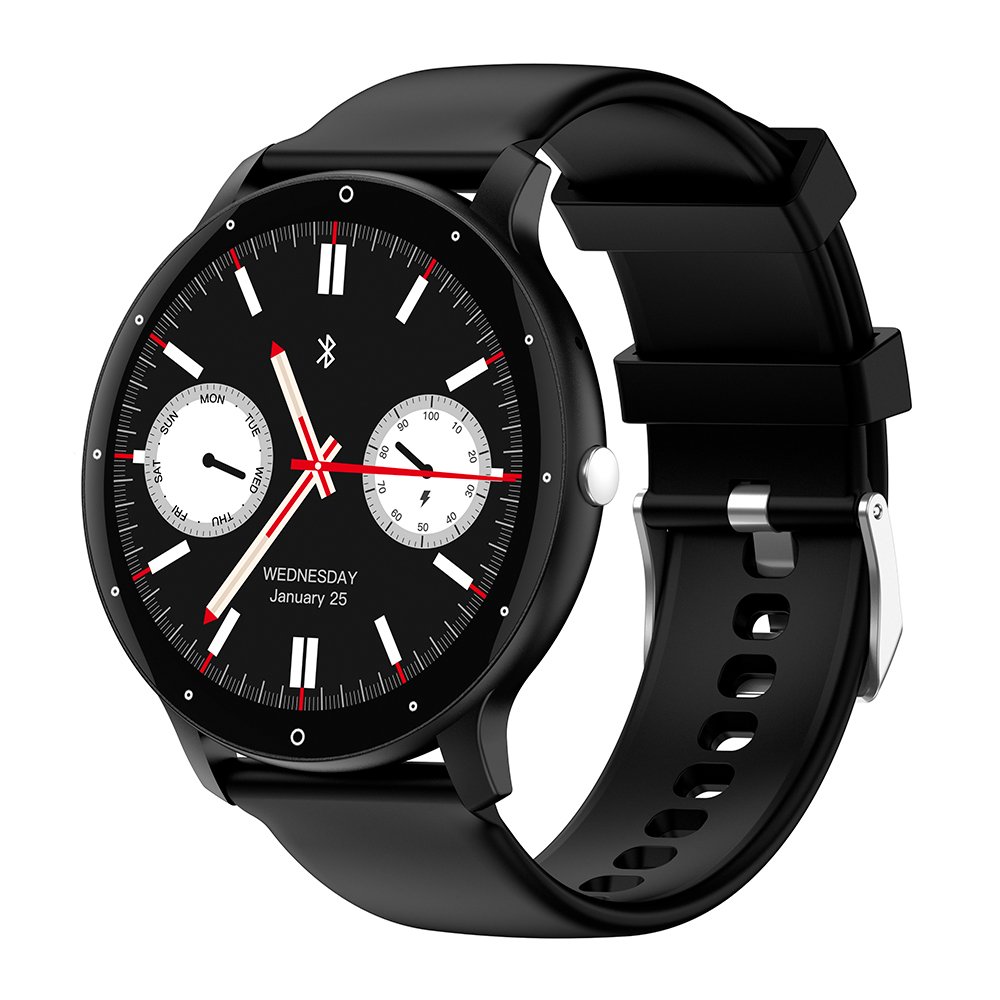 Relógio Smartwatch Zw02 Zwear Bt 5.2 Tela 1.28 Pol Preto