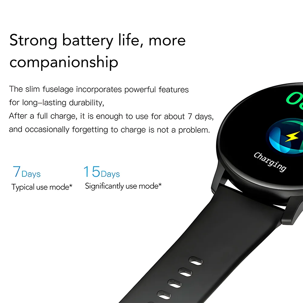 Relógio Smartwatch Zw02 Zwear Bt 5.2 Tela 1.28 Pol Preto 7