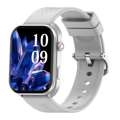 Relógio Smartwatch Vibe Zwear Bt 5.3 Tela 1.91 Pol Prata