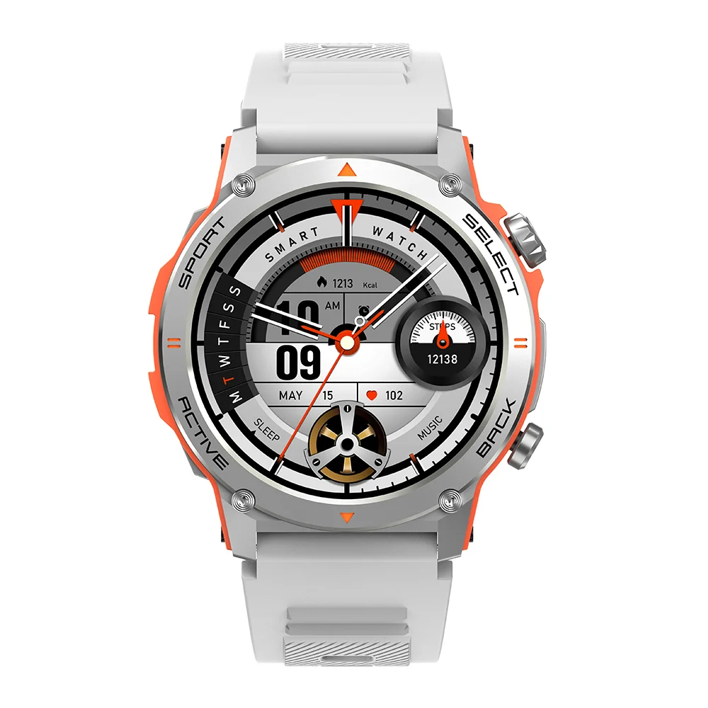 Imagem 2 de 5 do produto Relógio Smartwatch Zw13 Zwear Bt 5.2 Tela 1.43 Pol Prata