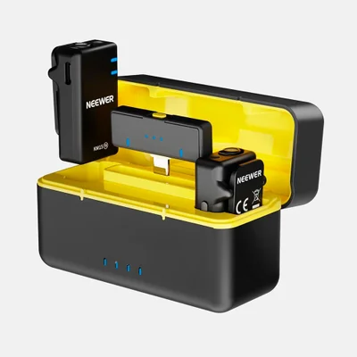 Microfone De Lapela Neewer Usb C Iphone 15/android Preto