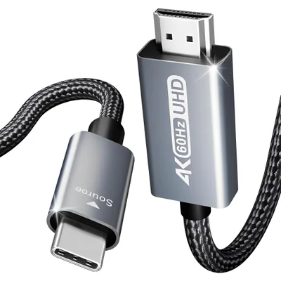 Cabo Usb C Para HDMI Benfei 4k-60hz Cinza/preto