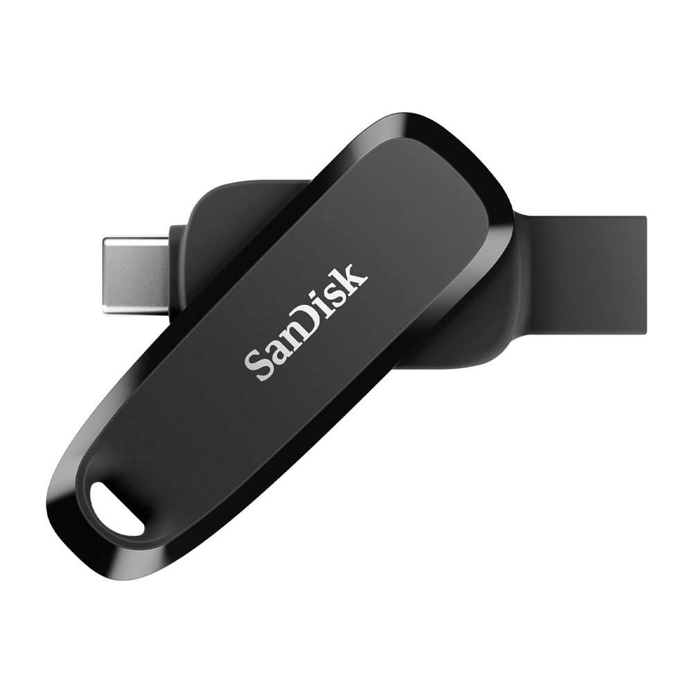 Pen Drive Sandisk 128GB Usb A/c 3.2 Gen 1 Preto