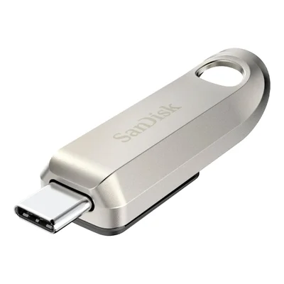 Pen Drive Sandisk 128GB Usb C 3.2 Gen 1 400mbs Prata