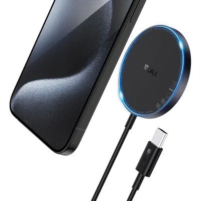 Carregador Rápido 1hora Sem Fio (wireless) Máx 15w Preto — foto 4