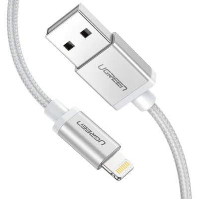 Cabo De Dados Ugreen Usb Tipo A P Lightning 1m Cert. Mfi