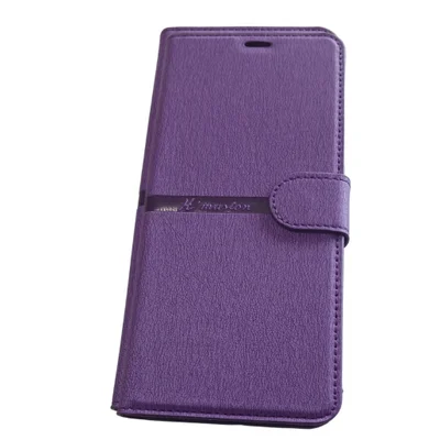 Capa Carteira Moto G 5g Plus  Capinha Carteira Moto One 5g Porta Cartão E Suporte Cor:roxo
