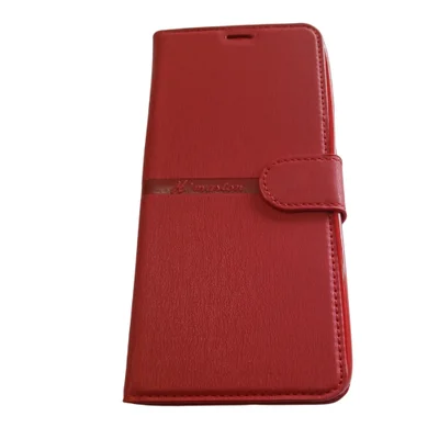 Capa Carteira Moto G 5g Plus  Capinha Carteira Moto One 5g Porta Cartão E Suporte Cor:vermelho
