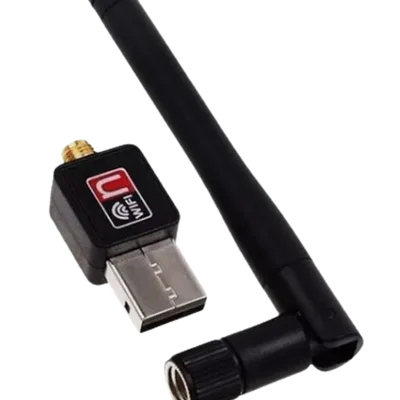 Adaptador de Rede Wifi Usb 2.0 Wireless com Antena 1200 mbps