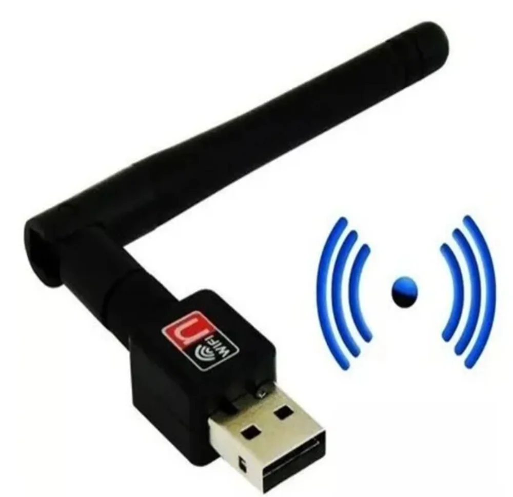 Imagem 5 de 5 do produto Adaptador de Rede Wifi Usb 2.0 Wireless com Antena 1200 mbps