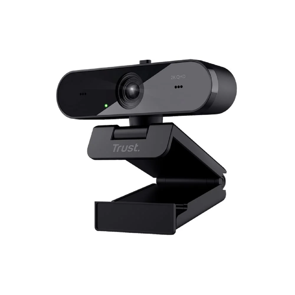 Imagem 2 de 5 do produto Webcam Trust Taxon 2k Qhd, Usb, Rabs, 30 Fps, 92 Graus, Preto