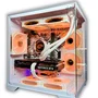PC Gamer Gabinete Aquário Branco | Ryzen 7 5700x | RTX 5060 8GB | 16gb Ram | SSD 1TB | Water Cooler 240mm | Win11 Pro