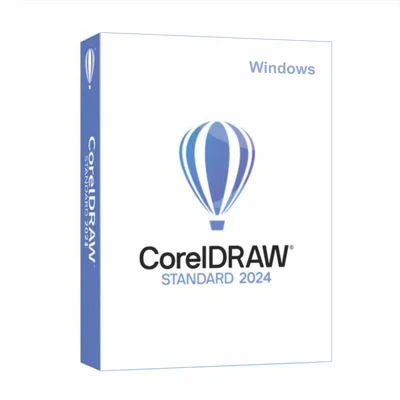 Coreldraw Standard 2024 (Windows) - Corel - Mídia Física - Versão Completa Vitalícia