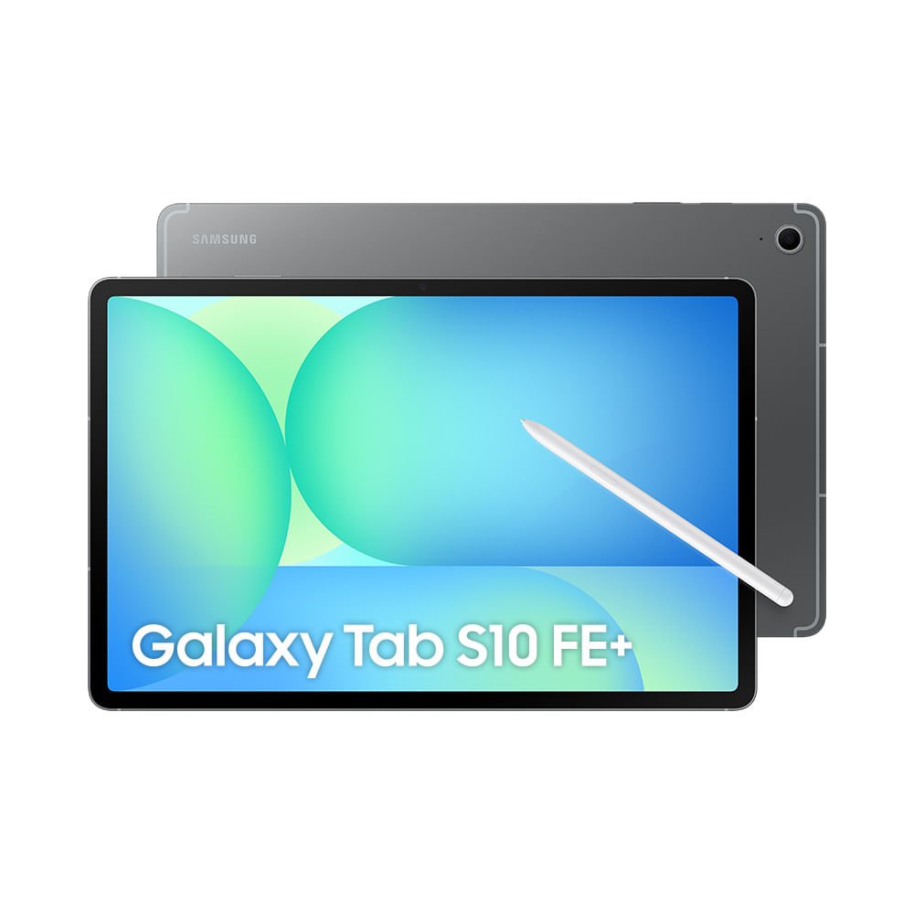 Tablet Samsung Galaxy Tab S10 Fe+ Wifi, 128GB, 8GB, Tela 13.1” 90hz, S Pen E Capa Inclusas Cinza - 128 Gb - Wi-fi - Bi-volt