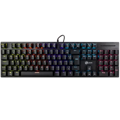 Teclado Mecanico Gamer Kalkan Loki Rainbow Sw Brown Fullsize