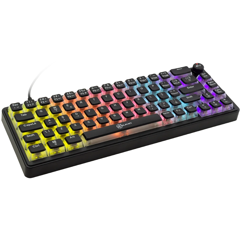 Teclado Mecanico Gamer Kalkan Drakar 65% Rainbow Sw. Brown Teclado Mecanico Gamer Kalkan Drakar 65% Rainbow Sw. Brown