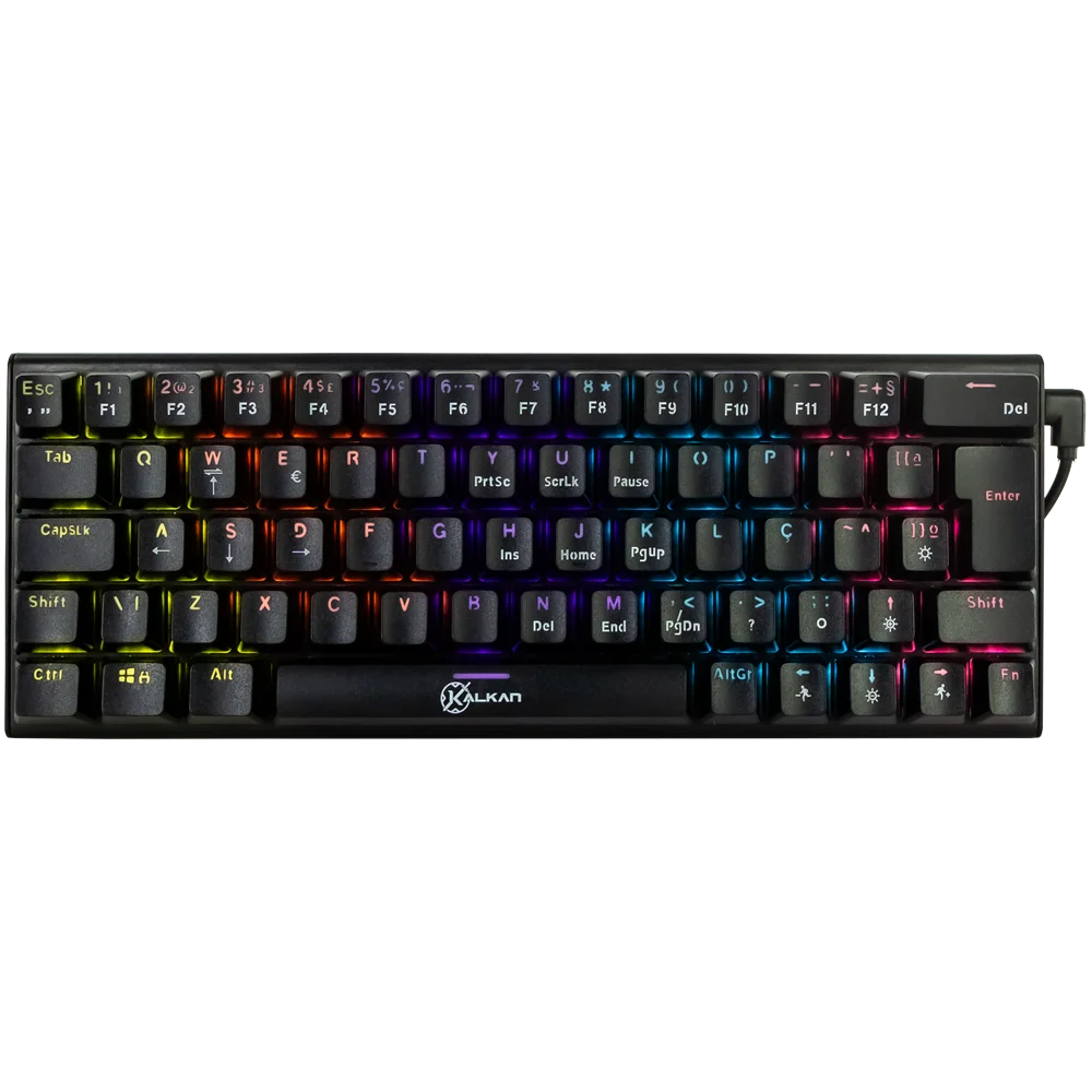Teclado Mecanico Gamer Kalkan Loki 60% Sw. Brown Rainbow Teclado Mecanico Gamer Kalkan Loki 60% Sw. Brown Rainbow
