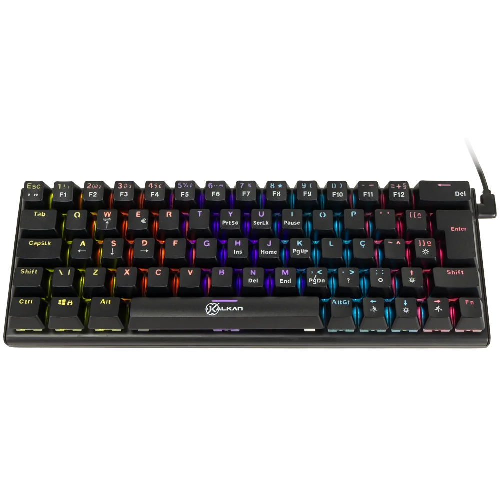 Teclado Mecanico Gamer Kalkan Loki 60% Sw. Brown Rainbow Teclado Mecanico Gamer Kalkan Loki 60% Sw. Brown Rainbow