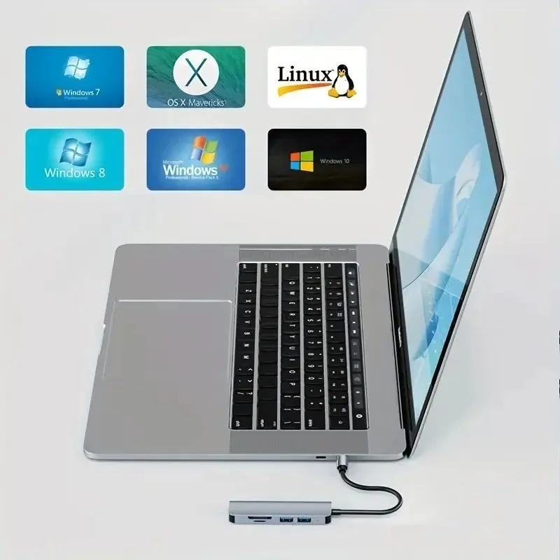 Imagem 5 de 5 do produto Hub Usb C Com 5 Portas De Alta Performance Usb 3.0 Cartão Sd Mst-013