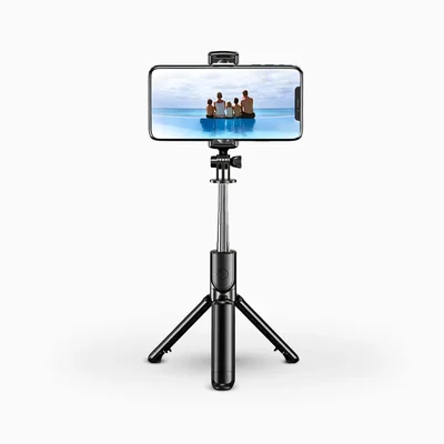 Bastão De Selfie Com Tripé Para Celular Com Controle Remoto