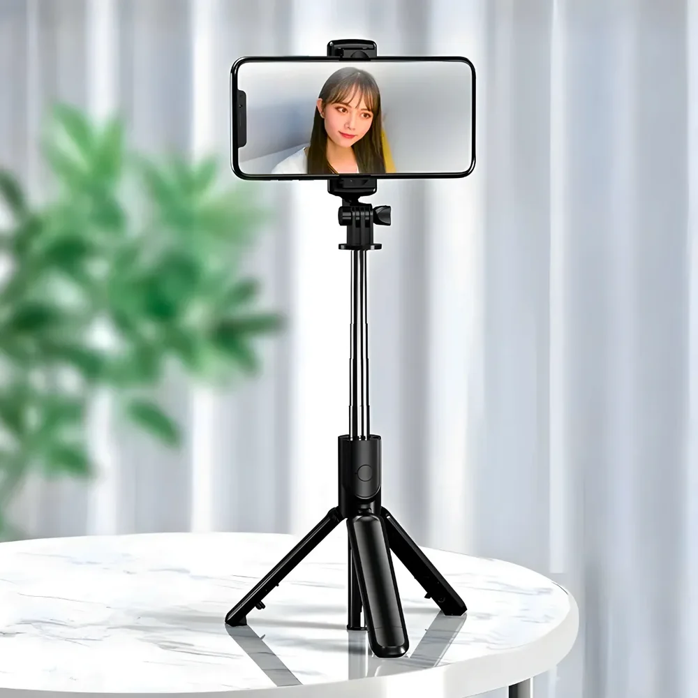 Imagem 5 de 5 do produto Bastão De Selfie Com Tripé Para Celular Com Controle Remoto